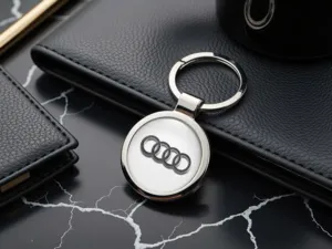 Audi Portachiavi Uomo Max Acciaio Minimal
